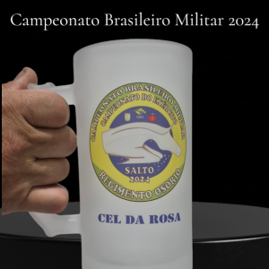 Caneco de Chopp 473ml - Campeonato Brasileiro Militar de Saltos 2024 -2º LOTE